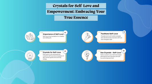 Crystals for Self-Love and Empowerment: Embracing Your True Essence