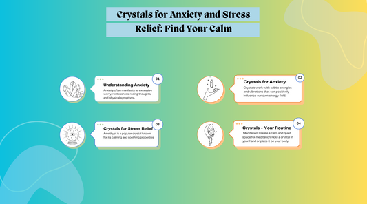 Crystals for Anxiety and Stress Relief: Find Your Calm