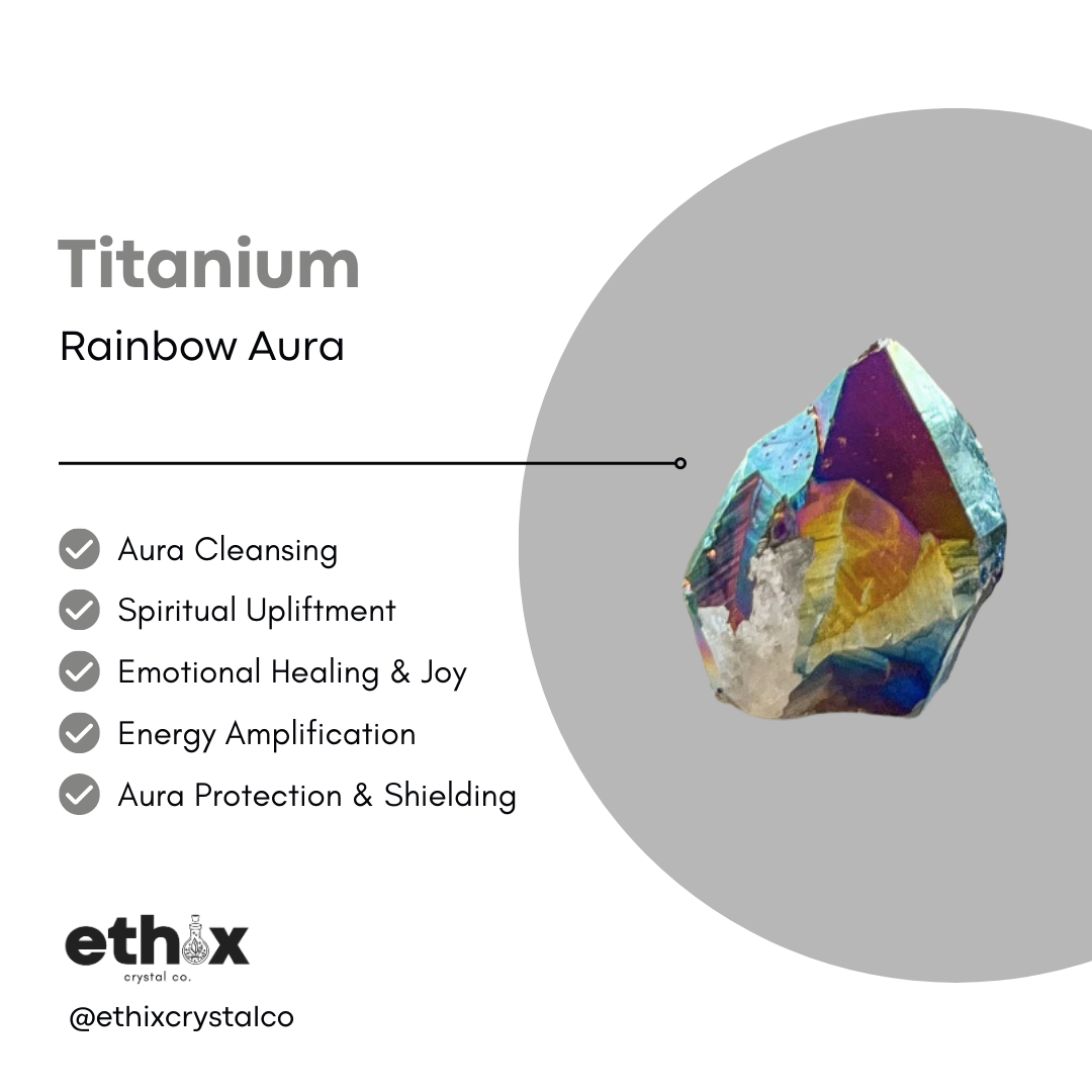 Rainbow Titanium Rough Cut