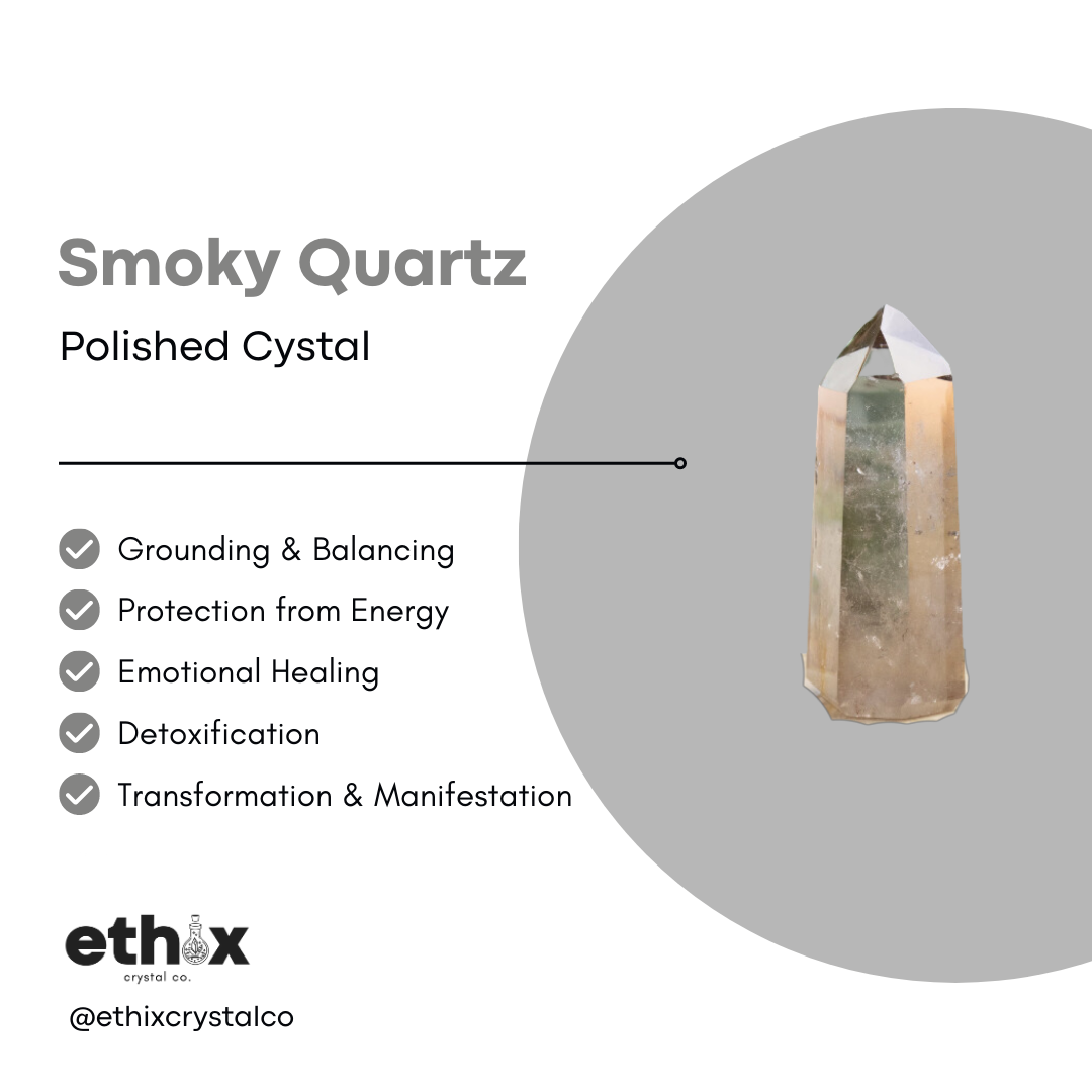 Smoky Quartz Polished Tower