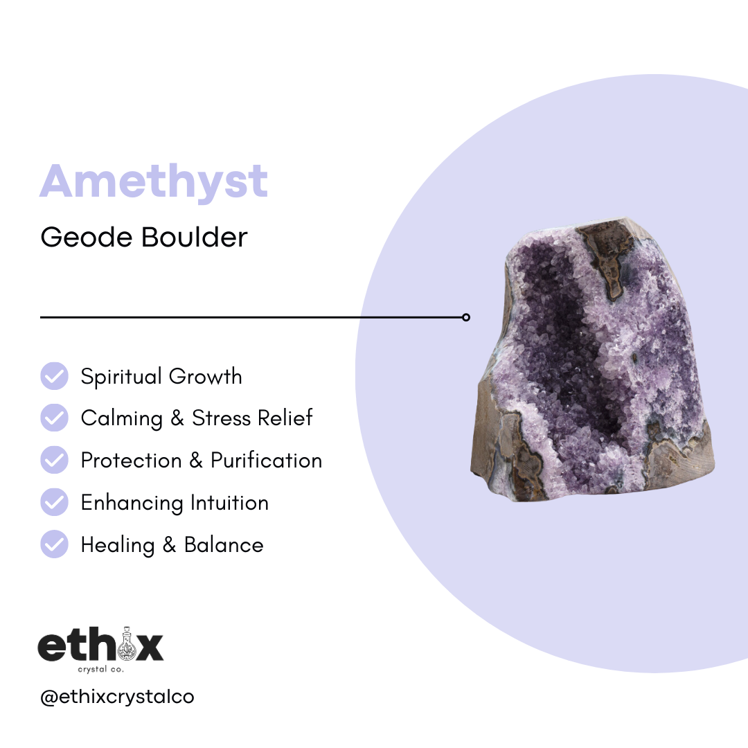 Amethyst Geode Boulder