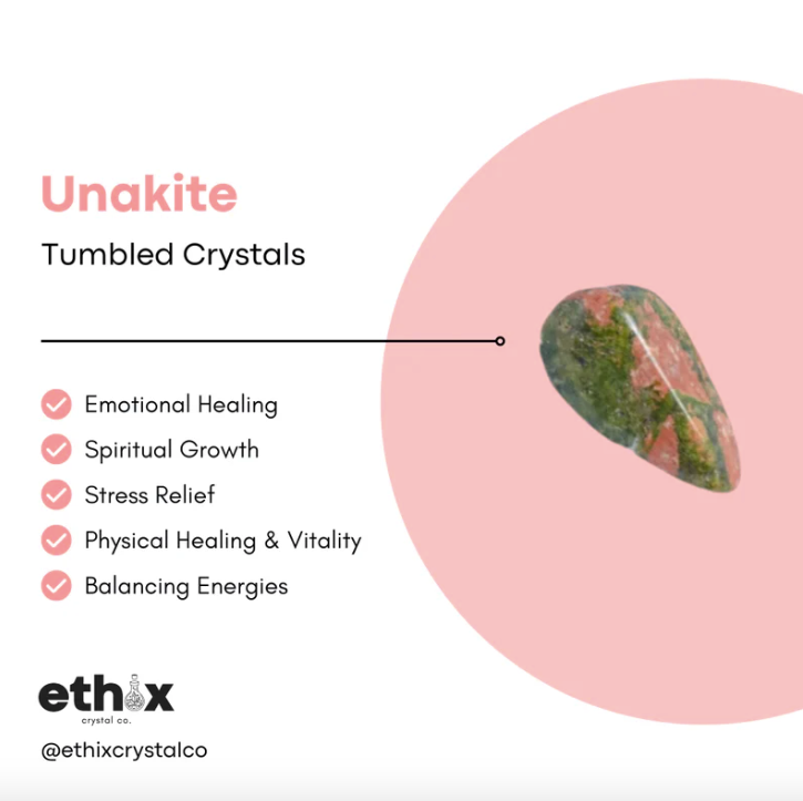 Unakite Tumbled Stones