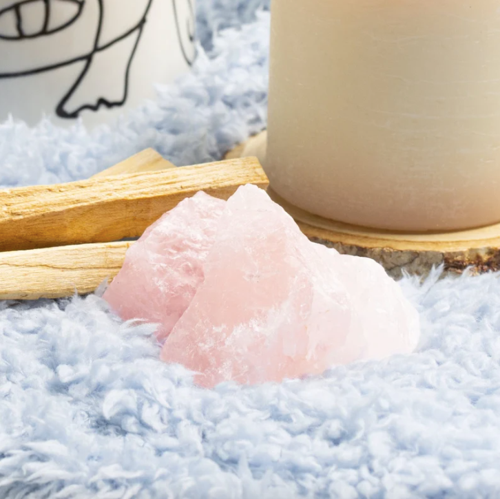 Rose Quartz Rough Cut