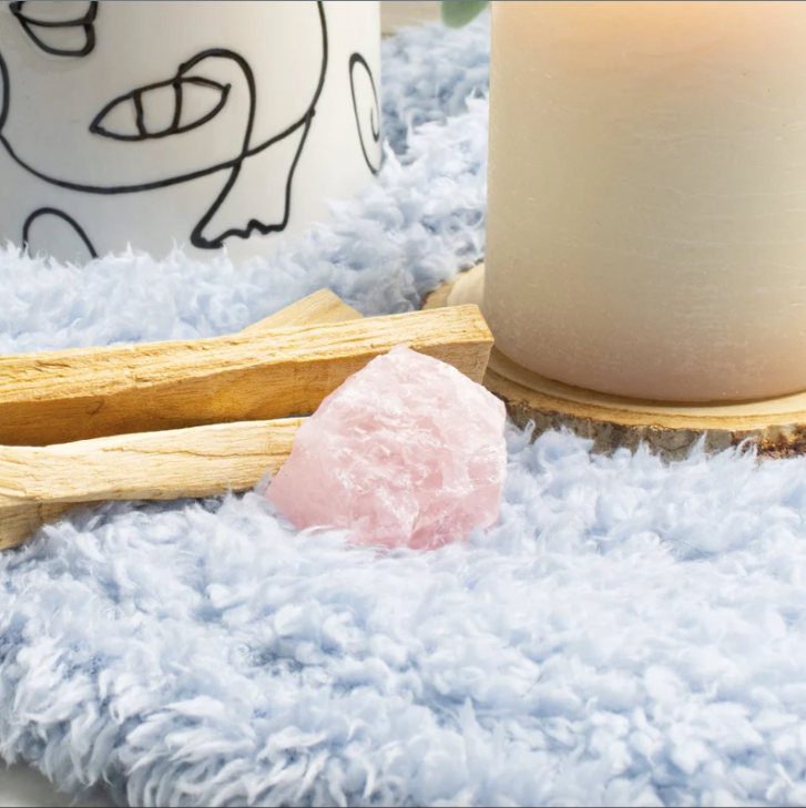 Rose Quartz Rough Cut