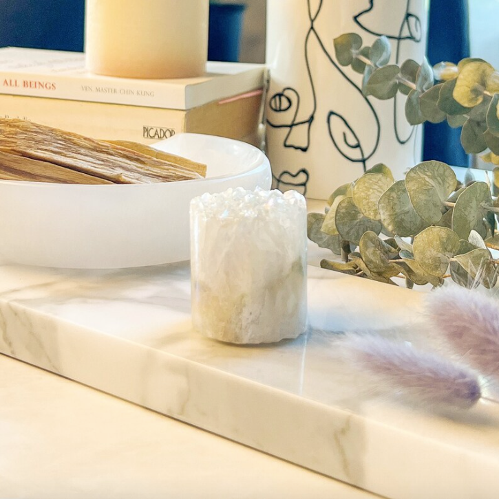 Clear Quartz Druze Cylinder