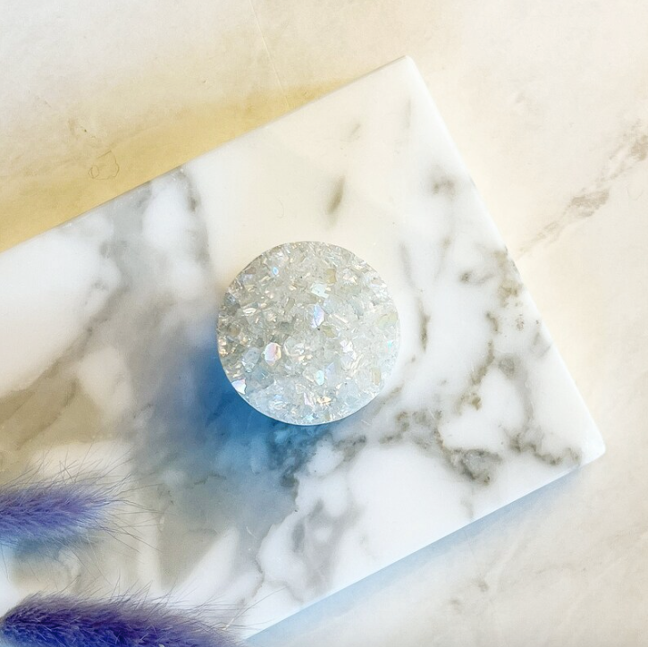 Clear Quartz Druze Cylinder