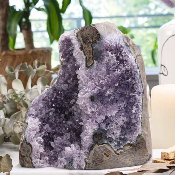 Amethyst Geode Boulder