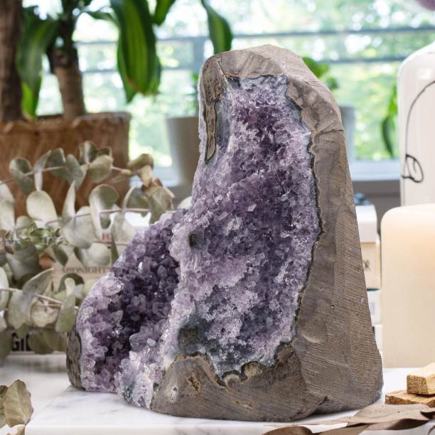 Amethyst Geode Boulder
