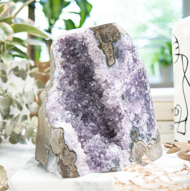Amethyst Geode Boulder