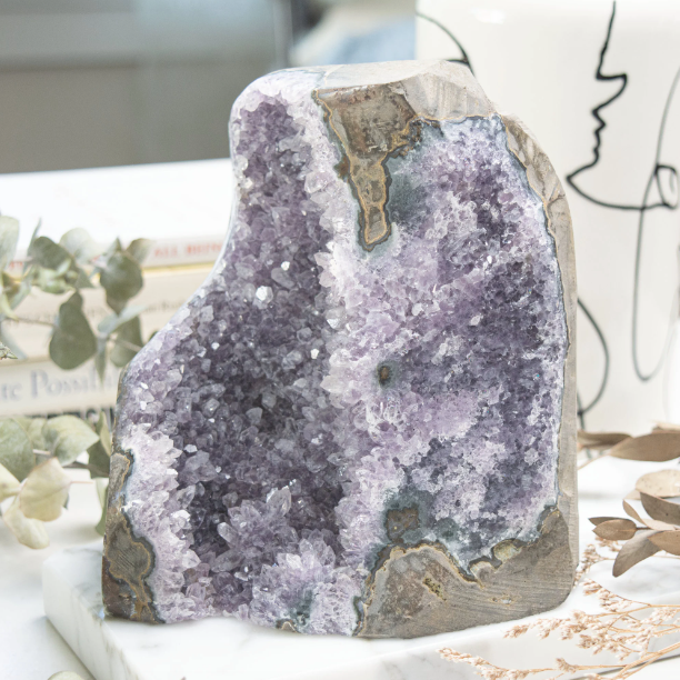 Amethyst Geode Boulder