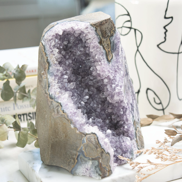 Amethyst Geode Boulder