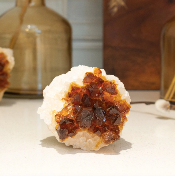 Citrine Geode Cluster