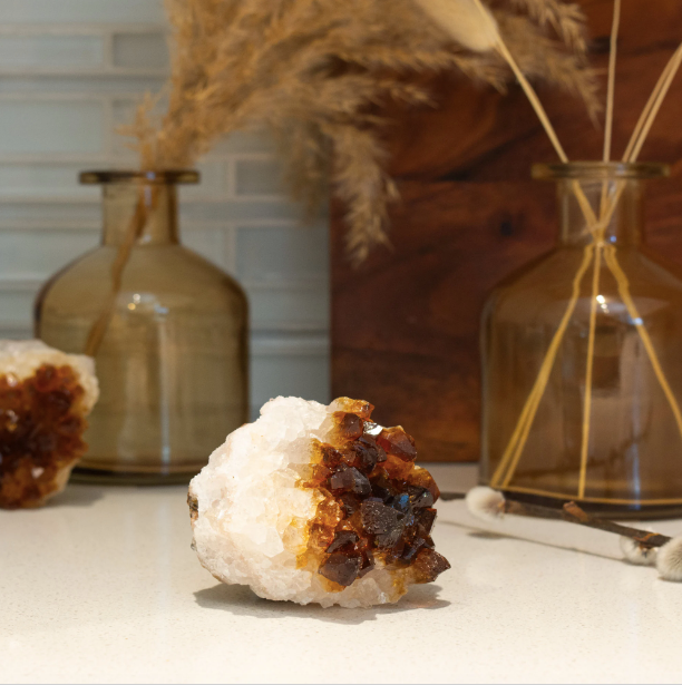 Citrine Geode Cluster