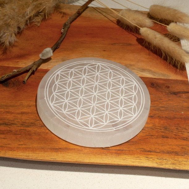Selenite Crystal Charging Plate