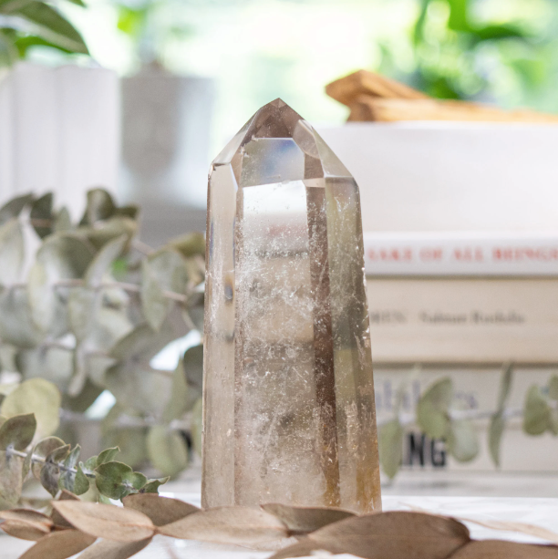 Smoky Quartz Polished Tower