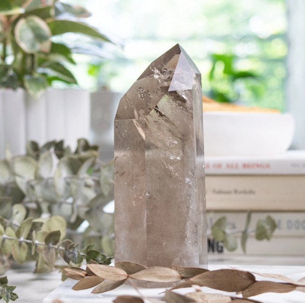 Smoky Quartz Polished Tower