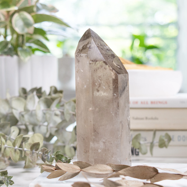 Smoky Quartz Polished Tower