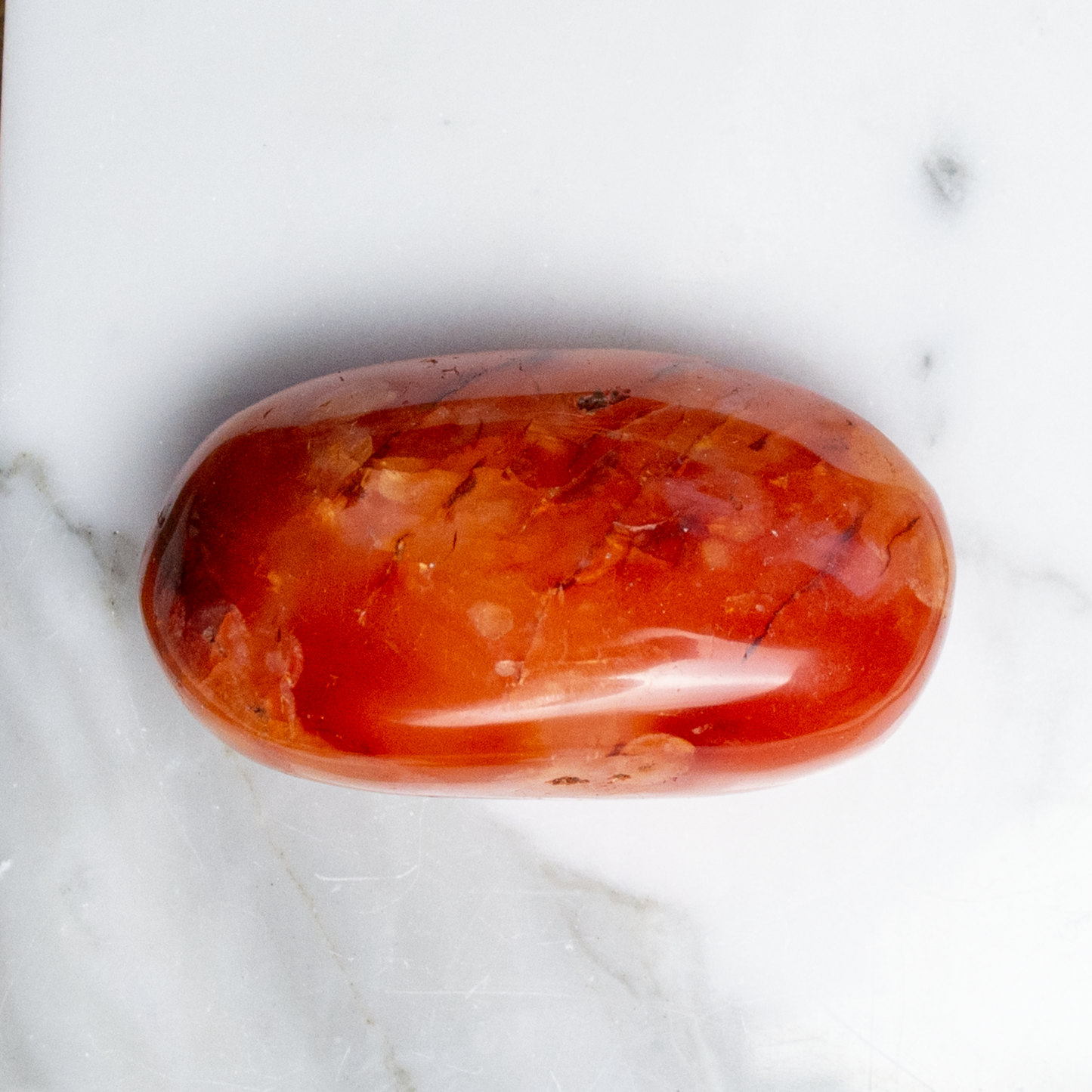 Carnelian Palm Stone