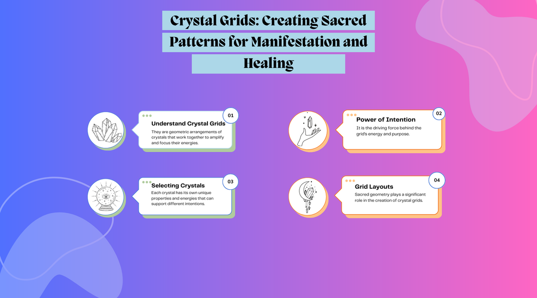 Crystal Grids: Creating Sacred Patterns for Manifestation and Healing