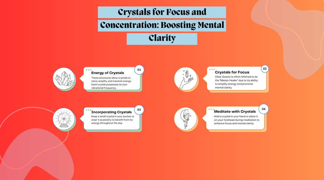 Crystals for Focus and Concentration: Boosting Mental Clarity