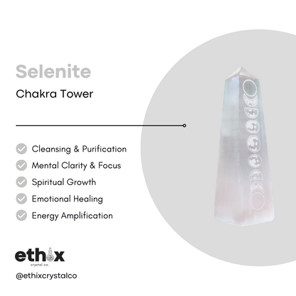 Selenite Crystal Tower