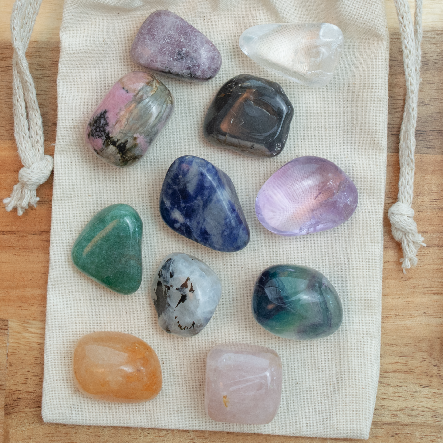 tumbled crystal kit