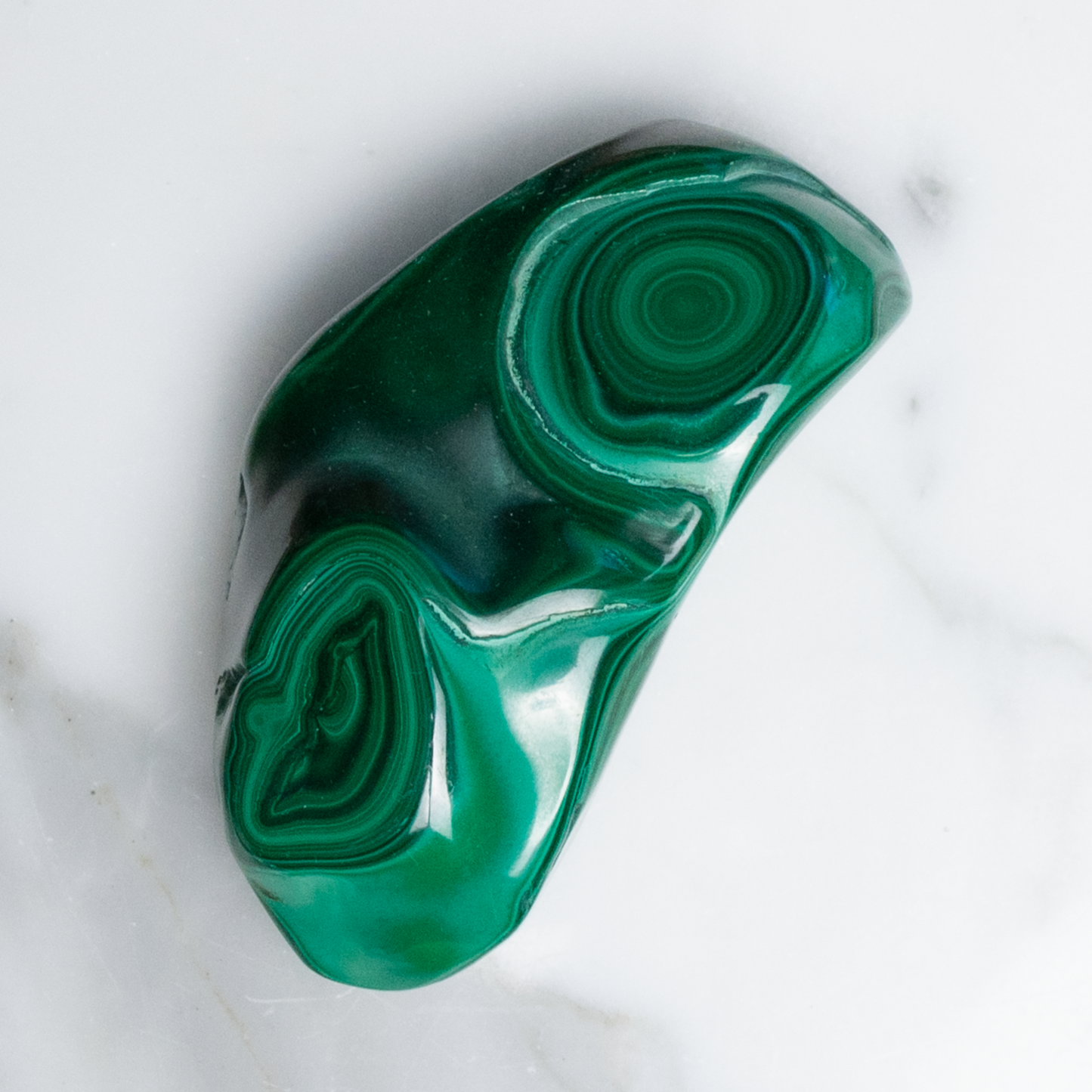 Malachite Polished Hand Stone