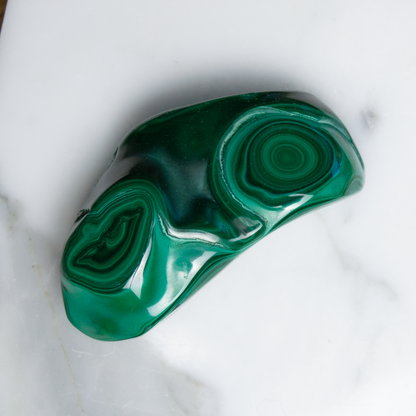 Malachite Polished Hand Stone