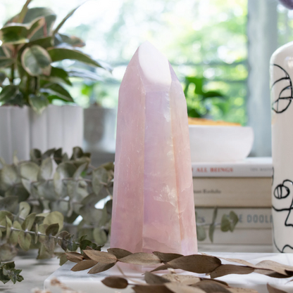 Rose Quartz Angel Aura Tower