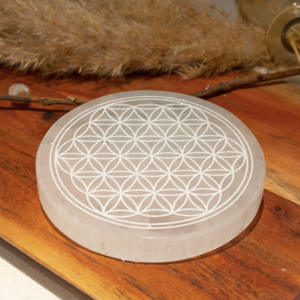 Selenite Crystal Charging Plate