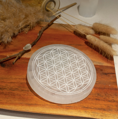 Selenite Crystal Charging Plate