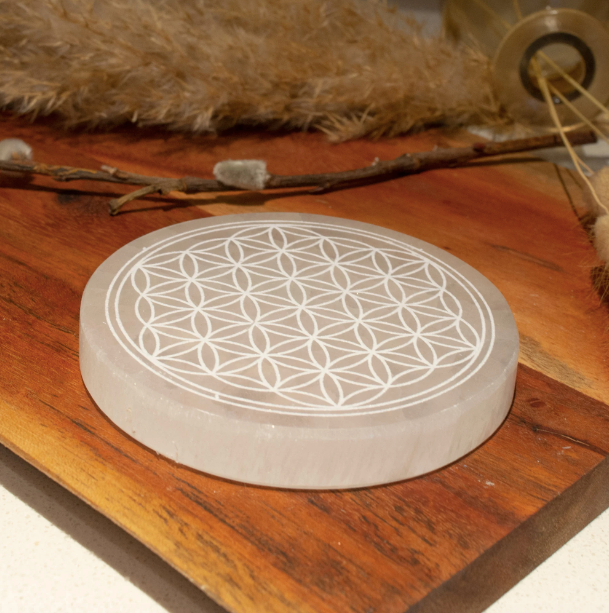 Selenite Crystal Charging Plate