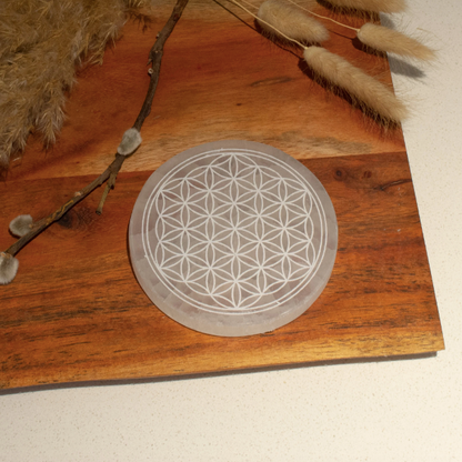 Selenite Crystal Charging Plate