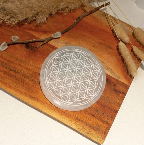 Selenite Crystal Charging Plate