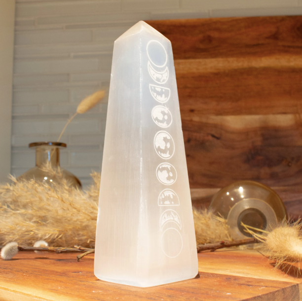 Selenite Crystal Tower