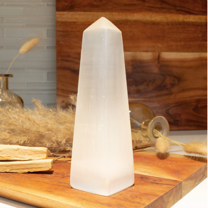 Selenite Crystal Tower