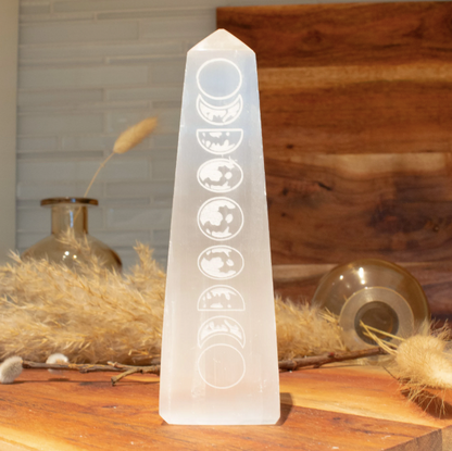 Selenite Crystal Tower