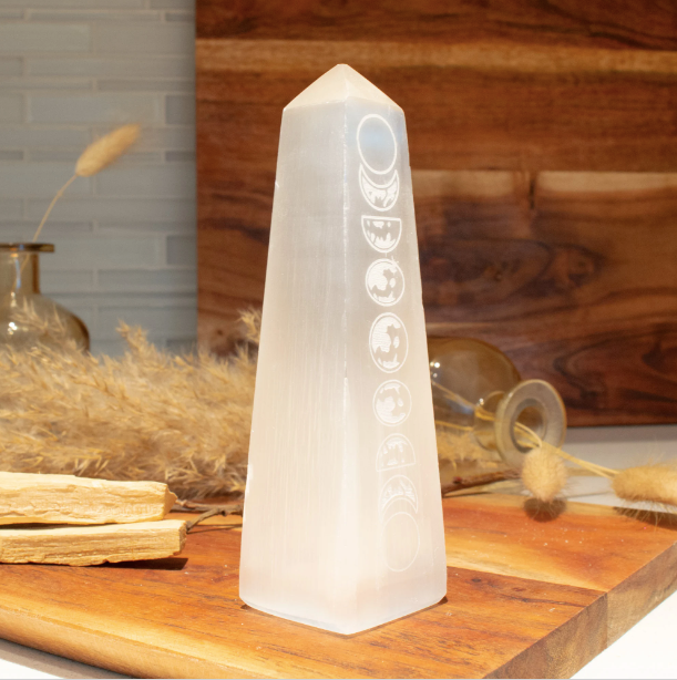 Selenite Crystal Tower