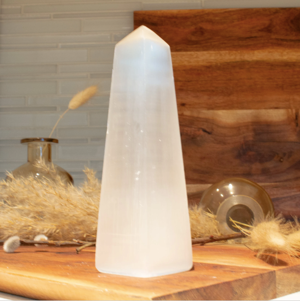 Selenite Crystal Tower