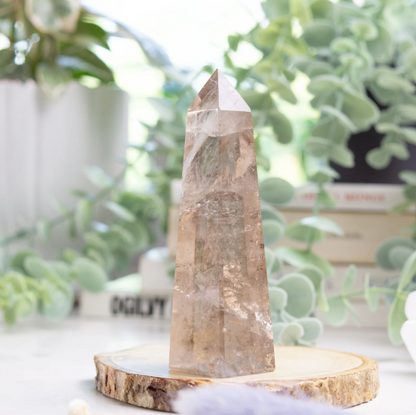 Smoky Quartz Obelisk Tower