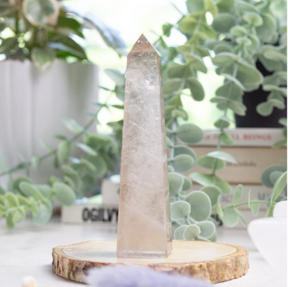 Smoky Quartz Obelisk Tower